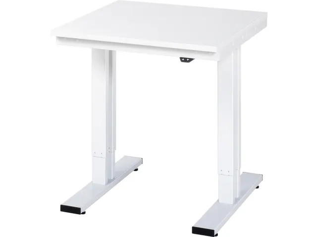Werkbank elektrisch hoogte verstelbaar 720-1120x750x800mm wit RAL7035