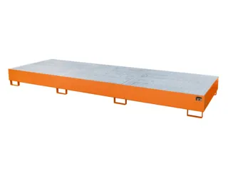 opvangbak,v. 3xIBC,opvangvol. 1000l,HxBxD 340x3850x1300mm,m. rooster - 2