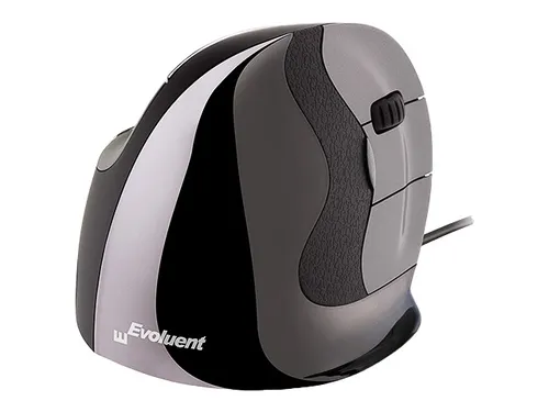 VMDL Evoluent D Ergonomische muis Bedraad Antraciet Large rechts