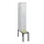 Dubbeldekse dekenkist,HxBxD 1950x300x815mm,1x2vak.,vak B 300mm