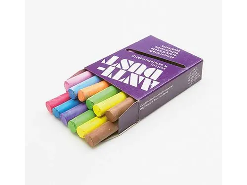Smit Visual krijt anti-stof assorti 12 stuks