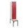 Dubbeldekse dekenkist,HxBxD 1950x400x815mm,1x2vak.,vak B 400mm