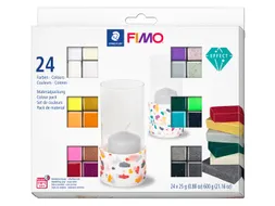 Klei Fimo effect colour pak à 24 kleuren