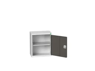 universele kast,HxBxD 600x525x350mm,1xStalen bodem,romp RAL7035 - 1