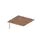 Aanbouwtafel V. Benchtafel M. 4-Voet 730X1600X1600Mm Canaletto-hout