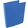ringmap, voor ft A4, uit PP, 2 ringen van 25mm, blauw