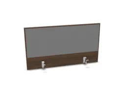 opzetpaneel bureau aanbouw achter NV bruin hickory BN8078-grijs 1000mm