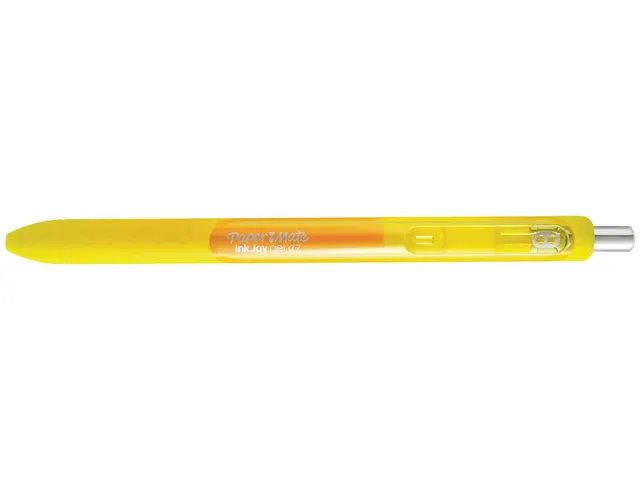 roller InkJoy Gel medium 0.7mm, geel (yellow twist)
