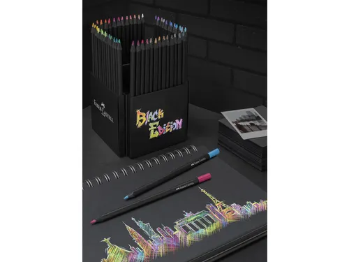 Kleurpotlood Black Edition 50 stuks in karton etui