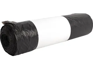 Vuilniszak HDPE Zwart 19 micron 70x110cm 120L rol van 20 zakken - 3