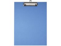 Klemplaat gecoat papier A4 blauw