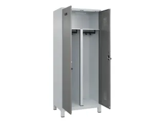 PBM-locker,HxBxD 1950x800x500mm,2vak,vak B 400mm,draaigrendel - 1