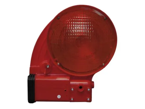 bakenlamp,LED,rood,HxBxD 290x200x85mm,m. schemerautomaat
