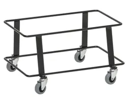 onderstel,v. boodschappenmand inhoud 27l,BxD 285x430mm,4zwenkwielen