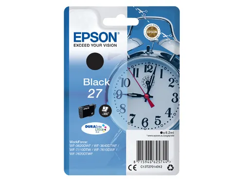 Inktcartridge Epson 27 T2701 Zwart C13T27014012