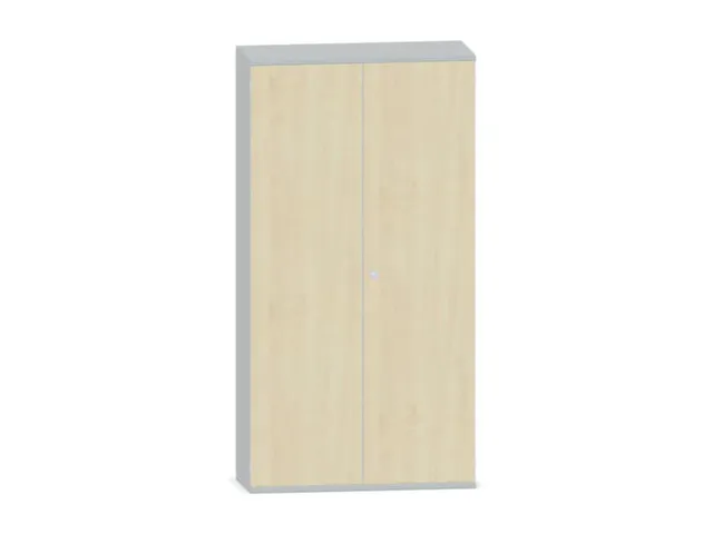 Kantoorkast 1920x1000x430mm Romp Lichtgrijs Decor Front Esdoorn