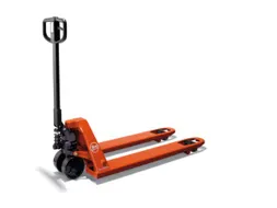pallethefwagen,draagverm. 2300kg,vork L 800mm,zwenkwielen nylon