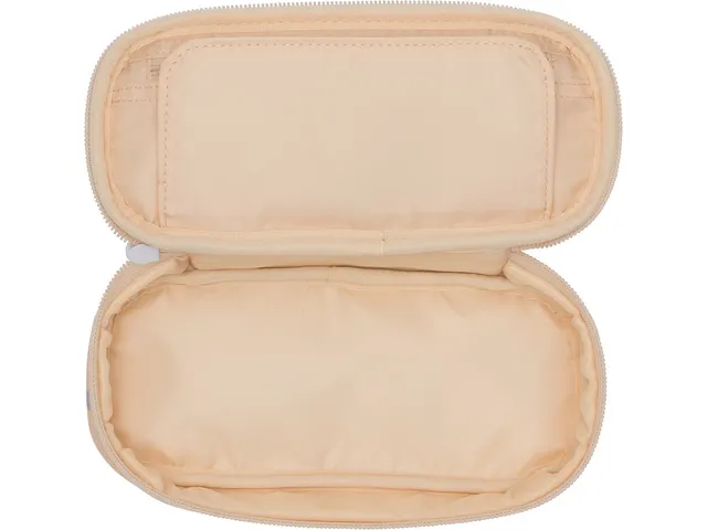 Trousse crayons Beckmann ovale vide Yellow Heart jaune