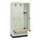 locker met bank,HxBxD 1950x900x815mm,3vak,vak B 300mm,draaigrendel
