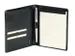 Schrijfmap van der Spek A6 buffelleer zwart
