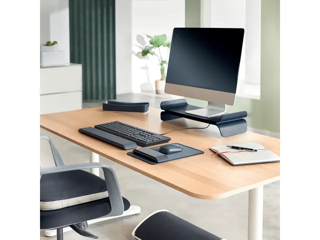 Polssteun Leitz Ergo verstelbaar grijs