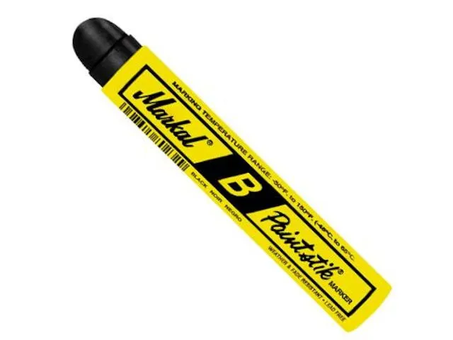 Verfmarker B zwart, ds a 12 st van 12 stuk