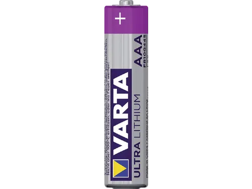 Batterij VARTA Ultra lithium 4x AAA