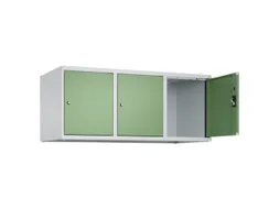 opzetkast,v. locker,3vak.,vak B 400mm,HxBxD 500x1200x500mm