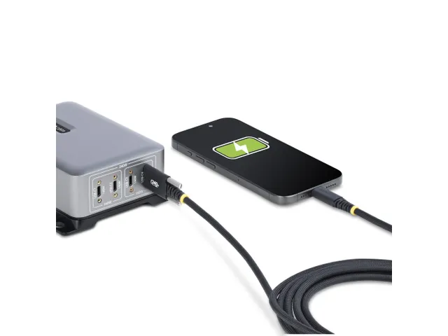 StarTech.com 2 Meter USB-C Laadkabel met Zijschroefvergrendeling