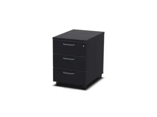 mobiel ladeblok,HxBxD 600x430x600mm,3lade(n),m. beugelgreep,CC-zwart - 1