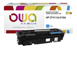 Tonercartridge OWA alternatief tbv HP CF411A blauw