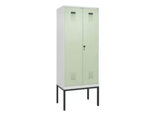 PBM-locker,HxBxD 2120x800x500mm,2vak,vak B 400mm,draaigrendel - 2