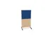 scheidingswand,HxB 1545x800mm,NE-esdoorn,BN6016-blauw