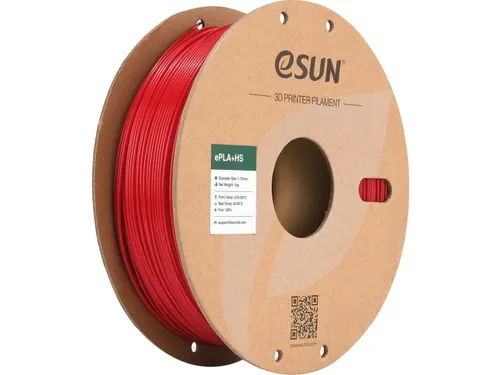 eSUN 3D printer Filament ePLA+HS 1,75mm Brandweerwagen Rood 1kg