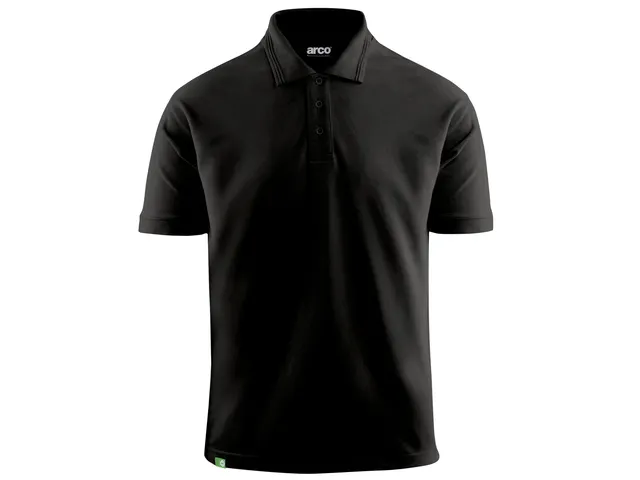 Polo Arco Responsible zwart 2XL