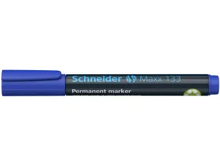 Permanent marker Schneider Maxx 133 schuin 1-4mm blauw - 3