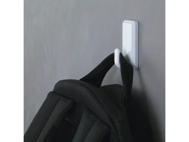 Haken tesa Powerstrips LARGE Classic zelfklevend verwijderbaar wit 2 s