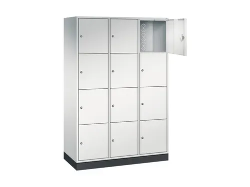 grootvolume-lockersysteem,RAL 7035,HxBxD 1950x1220x500mm,3x4vakken