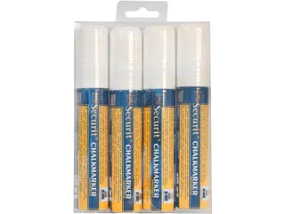 Krijtstift Securit Sma-720 Blokpunt 7-15mm Wit 4 Stuks - 2