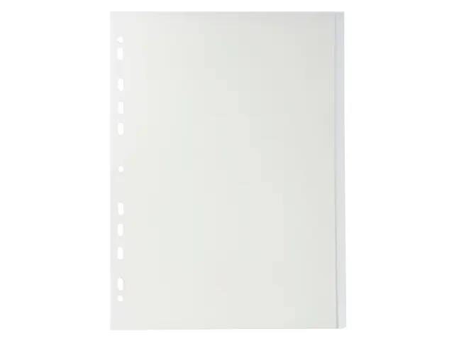 Tabbladen PP Kreatab s A4 12tabs transp.