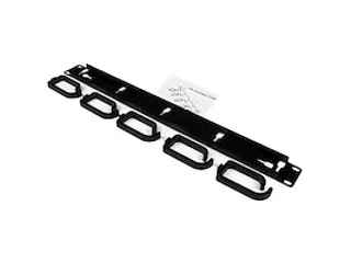 1U 19inch metalen rackmount kabelmanagement paneel - 7