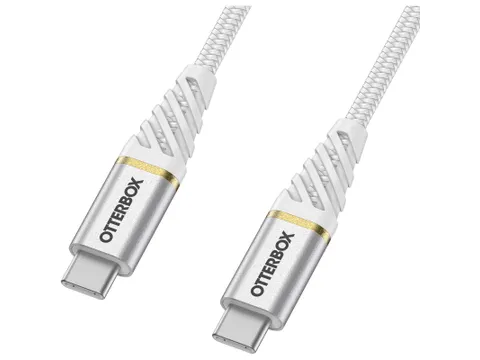 OtterBox Premium Datatransferkabel USB-C naar USB-C 2m wit