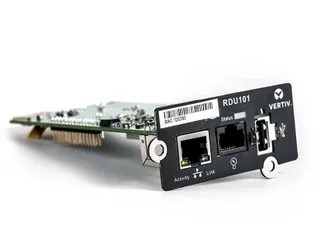 Vertiv IntelliSlot RDU101, Intern, Bedraad, Ethernet, 100 Mbit/s, Zwar - 1
