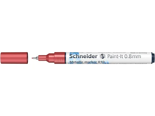 Metallic marker Schneider Paint-It 010 0.8mm rood metallic