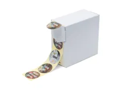 Sluitzegel op Rol FC Metallic 35mm Thanks