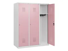 schoollocker,HxBxD 1530x1200x500mm,3vak,vak B 400mm,cil.-slot