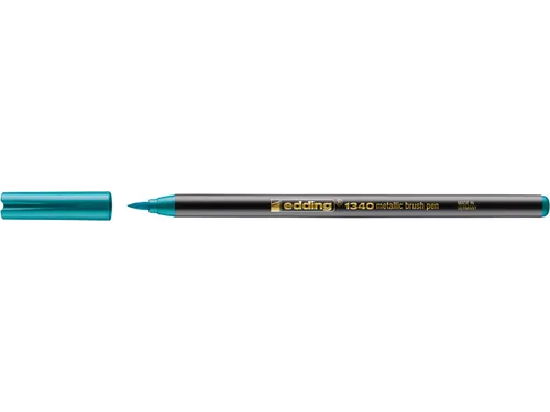 Brushpen edding 1340 metallic groen