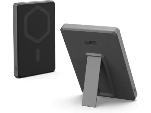 Ultra Slim MagSafe Powerbank 20W met Standaard 5.000mAh Grijs