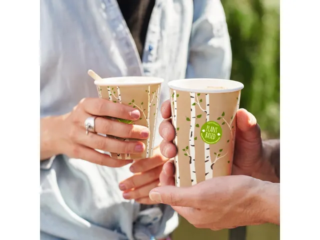 Beker Plant Based karton 180 ml 100 stuks