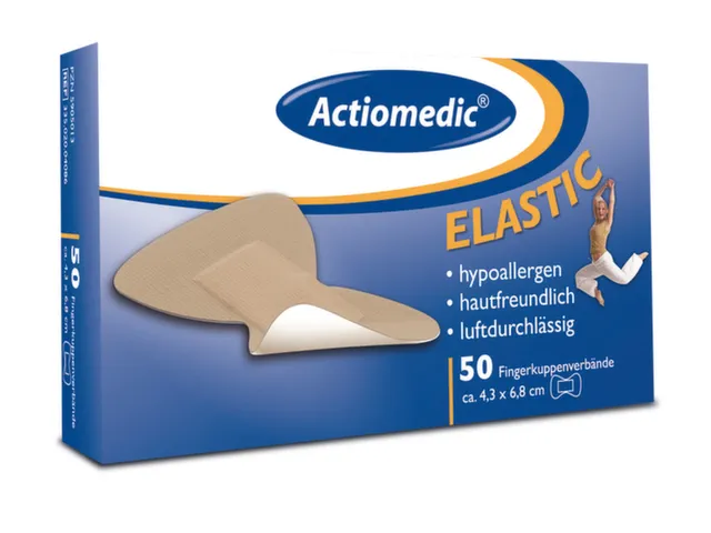 Vingertopverbanden Elastisch Lxb 68x43mm Huidkleurig